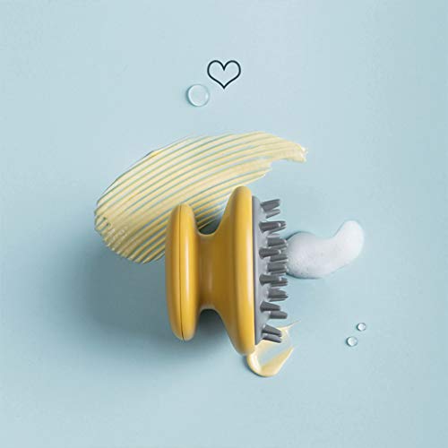 Oyrcvweuy 4 colores de mano cepillo de cuero cabelludo,Champú Meridian masaje lavado peine,Cabeza de ducha herramientas de lavado de cabello