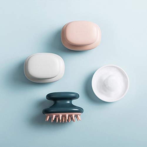 Oyrcvweuy 4 colores de mano cepillo de cuero cabelludo,Champú Meridian masaje lavado peine,Cabeza de ducha herramientas de lavado de cabello