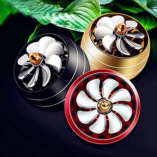 OYWNF Nuevo Perfume Ambientador for el Coche Auto Outlet Fresca Salida de Aire aromaterapia Fragancia del Perfume del Coche Difusor Clip Ambiente de LED se encienden (Color : 5 x Fragrant Sheet)