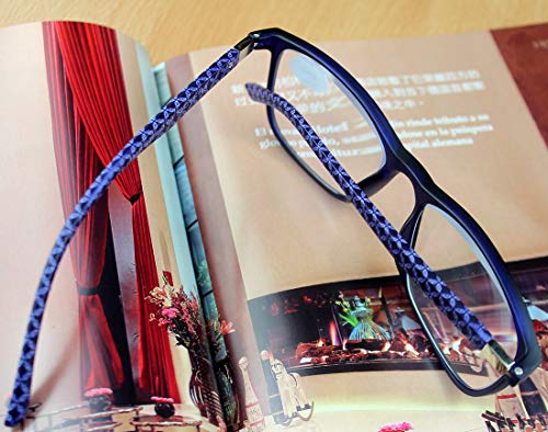 Pack de 4 Gafas de Lectura Vista Cansada Presbicia, Gafas de Hombre y Mujer Unisex con Montura de Pasta, Bisagras Standard, Para Leer, Ver de Cerca (+1.5 (908))