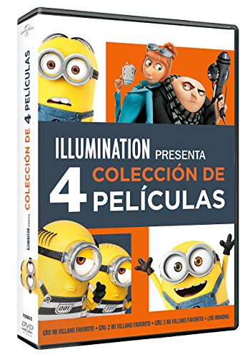 Pack: Gru 1-3 + Minions [DVD]