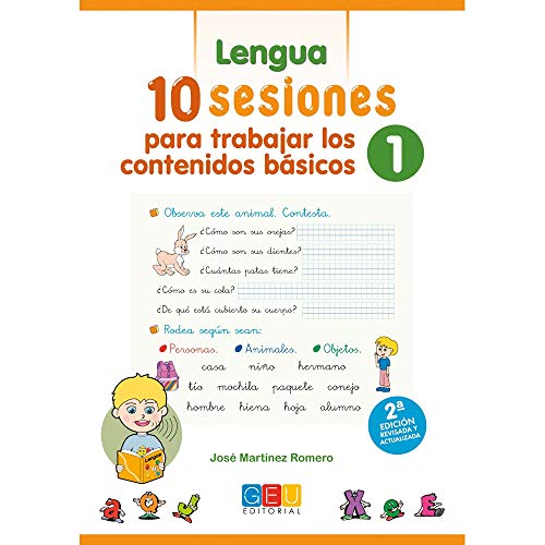 Pack Lengua y matemáticas 1º primaria: 10 Sesiones Contenidos básicos y 101 Tareas para Desarrollo Competencias (Niños de 6 a 7 años)