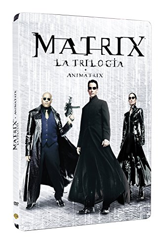 Pack Matrix + Matrix Revolution + Matrix Reloaded + Animatrix Steelbook [DVD]