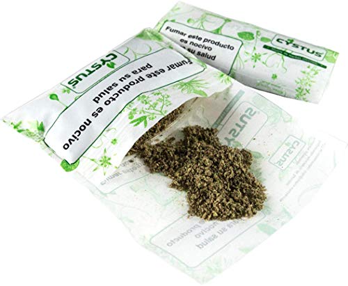 Pack x 2 Cigarrillos herbales mezcla de hierbas naturales sustituto alternativa del tabaco cigarrillos sin nicotina sin tabaco (Vainilla)