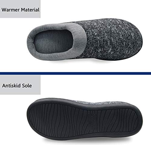 Pacrate Zapatillas de Casa para Mujer Hombre Unisexo Invierno Pelusa Zapatos Antideslizante Pantuflas