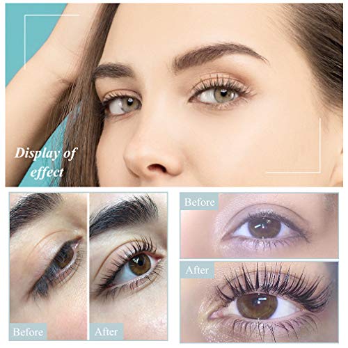 Pahajim Long Lasting Eyelash Lift Kit Kit de Permanente de Pestañas Kit de rizado y levantamiento de pestañas Pegamento de Rizos Semipermanente Natural con Herramientas Completas