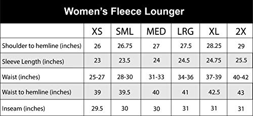 PajamaMania Pijama con Botones y Pantalón de Vellón para Mujer, Copo de Nieve (PMPFR1013-2082-XS)