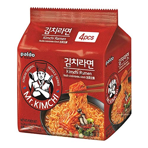 Paldo Mr. Kimchi Kimchi Ramen 115 g (4 unidades)