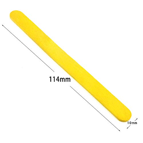 Palitos de madera,Popsicle,Palitos De Madera Manualidades,Palitos De Madera Helado,palos de helados de madera (300PCS) (Colorear)