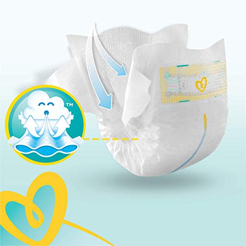 Pampers Premium Protection - Pañales talla 2 (4-8 kg) - Paquete de 1 mes (x240 pañales)