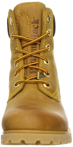 Panama Jack Panama 03, Zapatos de Cordones Brogue para Mujer, Amarillo (Vintage Napa), 36 EU