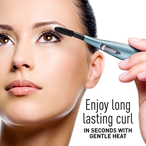 Panasonic Eyelash Curler Cian - Rizador de pestañas (Cian, Batería, Alcalino, AA, 0,04 g)
