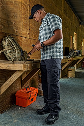 Pantalones tácticos para Hombre de Truc-Spec 24-7, Hombre, 1060, Marrón, 42 x 32