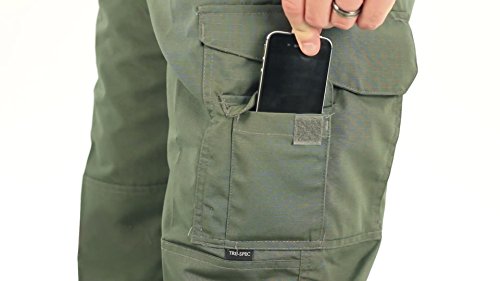 Pantalones tácticos para Hombre de Truc-Spec 24-7, Hombre, 1060, Marrón, 42 x 32