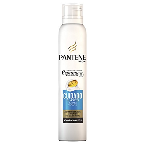 Pantene Pro-V Cuidado Clásico Acondicionador en Espuma para el Cabello Fino y Normal - 180 ml