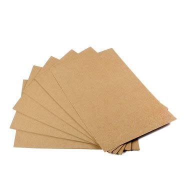 Papel kraft, 50 hojas, DIN A4, cartón natural, alta calidad, Brown Natural Craft Card, cartón kraft 170 g calidad