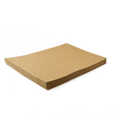 Papel kraft, 50 hojas, DIN A4, cartón natural, alta calidad, Brown Natural Craft Card, cartón kraft 170 g calidad