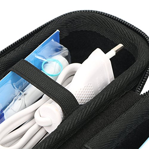 Para Braun Oral-B Pro 1000 eléctrico Cepillo de dientes recargabl EVA Duro Viaje Estuche Bolso Funda por Khanka
