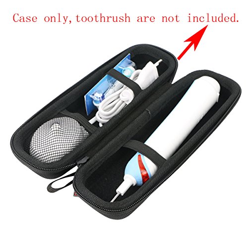 Para Braun Oral-B Pro 1000 eléctrico Cepillo de dientes recargabl EVA Duro Viaje Estuche Bolso Funda por Khanka