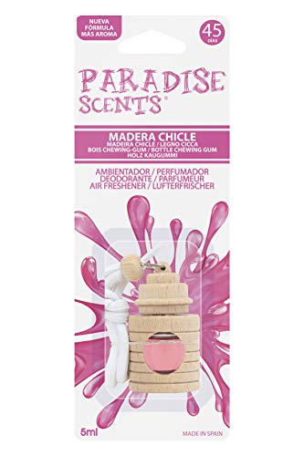 Paradise PER80144 Perfumador Madera, Aroma de Chicle, para Colgar