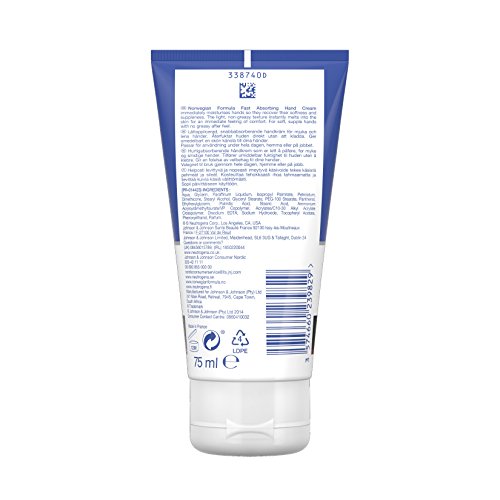 PARAFARM NEUTROGENA Crema DE Manos 75 ML. ABSORCIÓN RÁPIDA, Neutro, Estándar