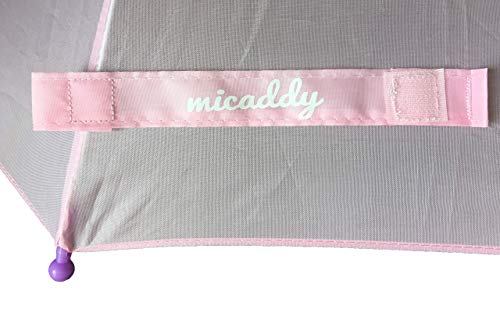 Paraguas con diseño de unicornio colorido para niños con seguridad abierta y cerrada fuerte, liviano para la escuela y viajes, genial idea para regalo de Micaddy | 3-7 años