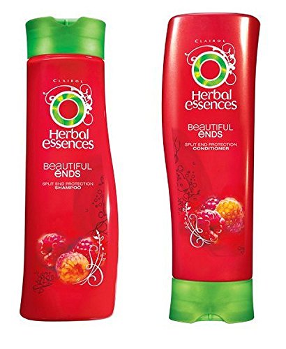 paraHerbal Essences precioso Puntas set champú y acondicionador por mucho pelo con Juicy POMEGRANATE fragancia Lote