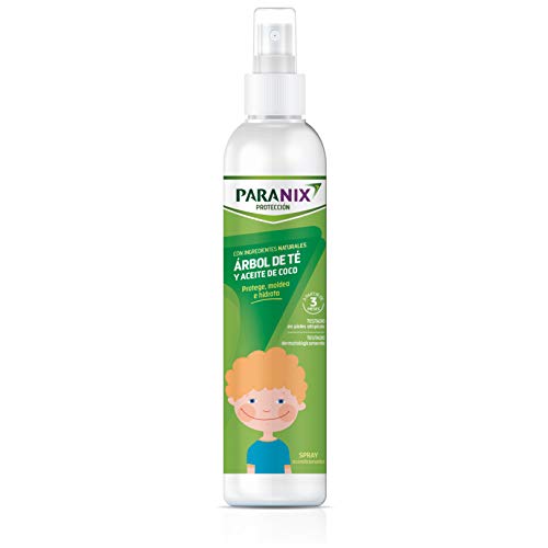 Paranix | Protección Árbol de Té Niño | Con Ingredientes Naturales | Arbol de Té y Aceite de Coco | Protege, moldea y hidrata | 250 ml