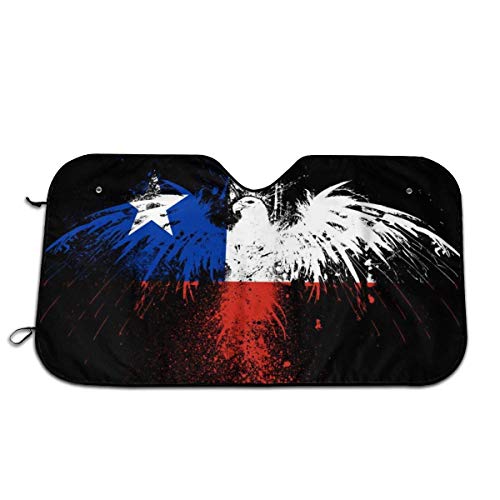 Parasol Para Parabrisas De Coche,Sombrilla Ventana Delantera,Grunge Ee. Uu. Bandera Águila Coche Parabrisas Bloques De Protección Solar Rayos Uv Y Daños Universal Fit Autos,Sedanes,Camiones,Suv,Furg