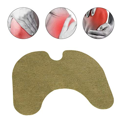 Parche de moxibustión autocalentable de 12 Uds, Parche de moxibustión para aliviar el dolor de rodilla, parche para el cuidado de la salud, promover la circulación sanguínea local