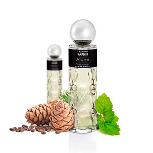 PARFUMS SAPHIR Alone - Eau de Parfum con vaporizador para Hombre - 200 ml