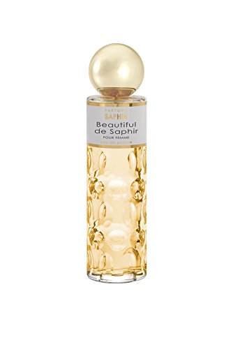 PARFUMS SAPHIR Beautiful - Eau de Parfum con vaporizador para Mujer - 200 ml