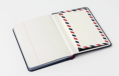 Parisian Chic Notebook (blue, large) (Notebooks) [Idioma Inglés]