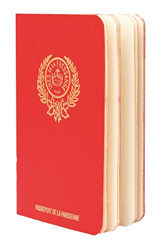 Parisian Chic Passport (red) (Notebooks) [Idioma Inglés]