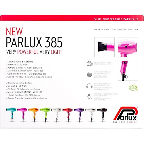Parlux 385 Power Light Ionic&Ceramic