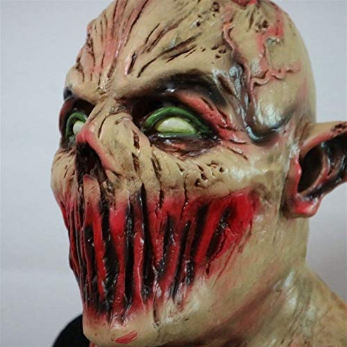 Partido del traje de Halloween de miedo máscara de látex del horror Scary Monster adulto del partido del zombi del horror de la mascarilla cabeza completa del vampiro Cosplay Máscara de la mascarada P