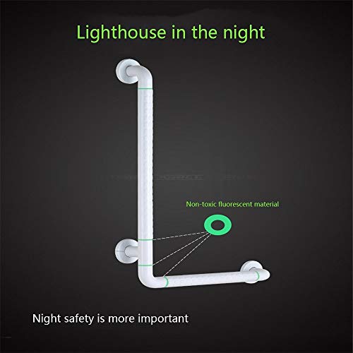 Pasamanos De Baño L En Forma De Inodoro Ducha Pared Ancianos Discapacitados Acceso, Barandilla antideslizante de acero inoxidable.for Discapacitados Pasamanos De Baño Izquierdo Y Derecho Universal