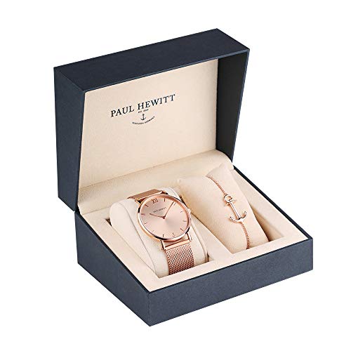 PAUL HEWITT Regalo para Mujer Match - Set de Regalo para Mujer (Sailor Line y Anchor Spirit), el Regalo Ideal para tu Novia, tu Madre o tu Hermana.