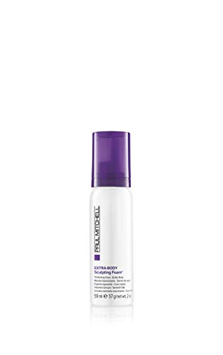 Paul Mitchell Extra-Body Sculpting Foam - Espuma fijadora para más volumen y brillo, espuma para el cabello fino