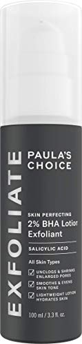 Paula's Choice Skin Perfecting 2% BHA Loción Exfoliante - Peeling Facial Reduce Puntos Negros, Poros y Acne - con Ácido Salicílico & Alantoina - Todos Tipos de Piel - 100 ml