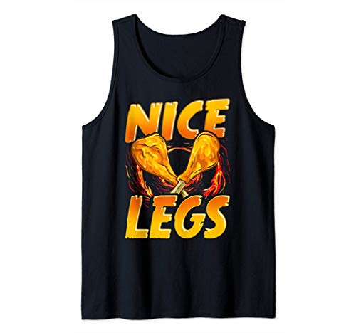 Pavo Pun Nice Legs Drumstick Camiseta sin Mangas