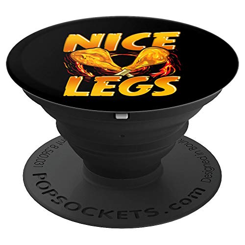 Pavo Pun Nice Legs Drumstick PopSockets Agarre y Soporte para Teléfonos y Tabletas