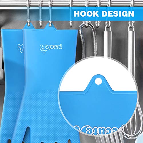 Pecute Guante para Mascotas Guantes de Silicona Mágicos Baño y Masaje para Perros Gato, Fácil de Hacer Espuma, con Cepillo Reutilizable para Lavar Platos Limpieza de la Cocina Hogar Coche Baño