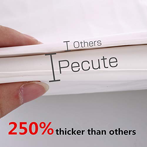 Pecute Manta Electrica Gato, Manta Termica para Gato 5 Ajustes de Temperatura y 2 Cubiertas de Franela, Incombustible,Impermeable, Antichoque (S 40 * 32cm)