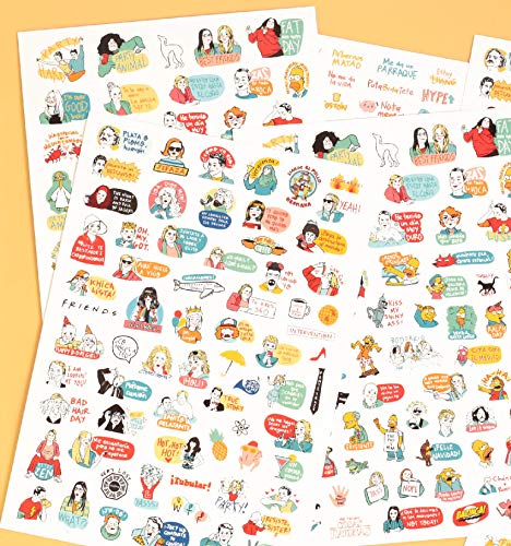 Pegatinas para agendas Fuera de Serie - Pedrita Parker