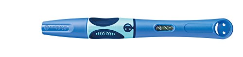 Pelikan 805612 Griffix - Pluma estilográfica con capuchón giratorio, tinta Azul, para zurdos, Azul