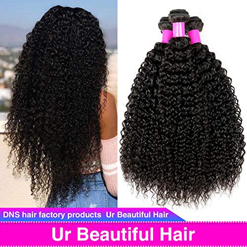 pelo humano rizado natural pelo humano brasileño cabello virgen brasileño extensiones de cabello color negro natural total 300g (100 +/-5g)/ pc 8 10 12 pulgadas