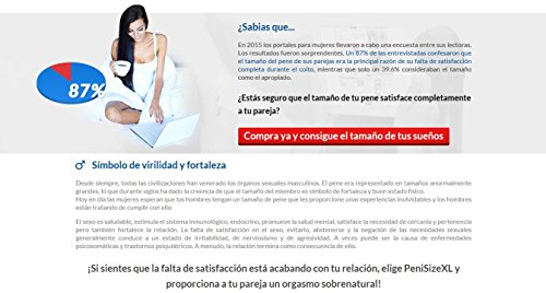 PeniSize-XL Premium, 3 paquetes, agrandamiento natural del pene, elimina la disfunción sexual contra la eyaculación precoz, más esperma, para erecciones más fuertes, orgasmos más intensos!