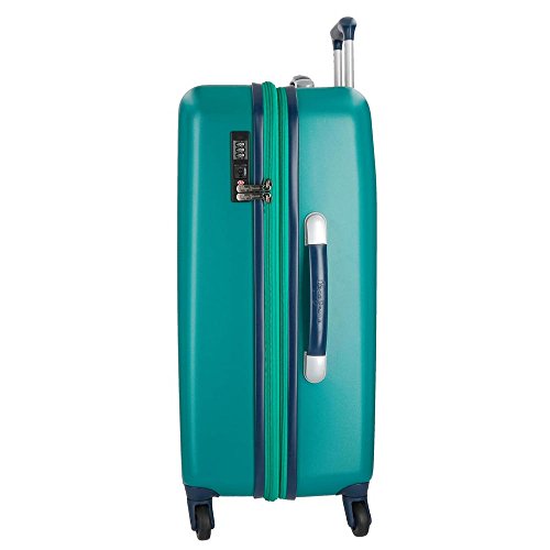 Pepe Jeans Bristol Maleta grande, 103 litros, 77 cm, Verde