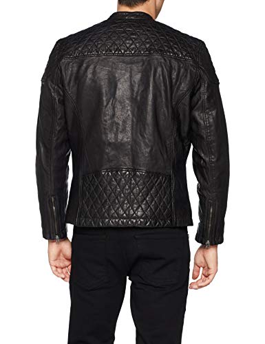 Pepe Jeans Damascus Chaqueta, Negro (Black 999), Small para Hombre